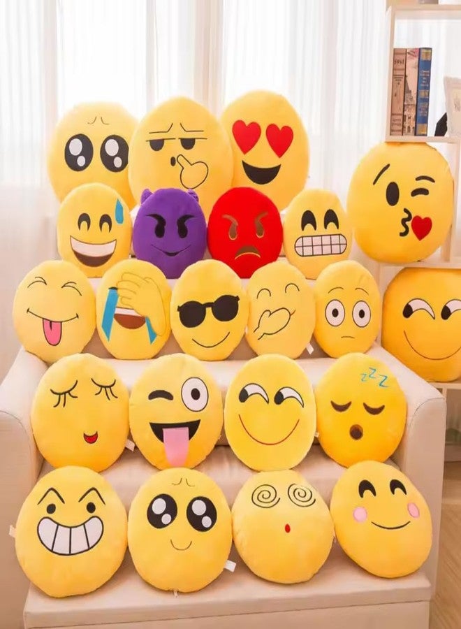 TechMax Solution لعبة وسادة قطيفة لطيفة على شكل وجه مبتسم من تيك ماكس سوليوشن - Image 5